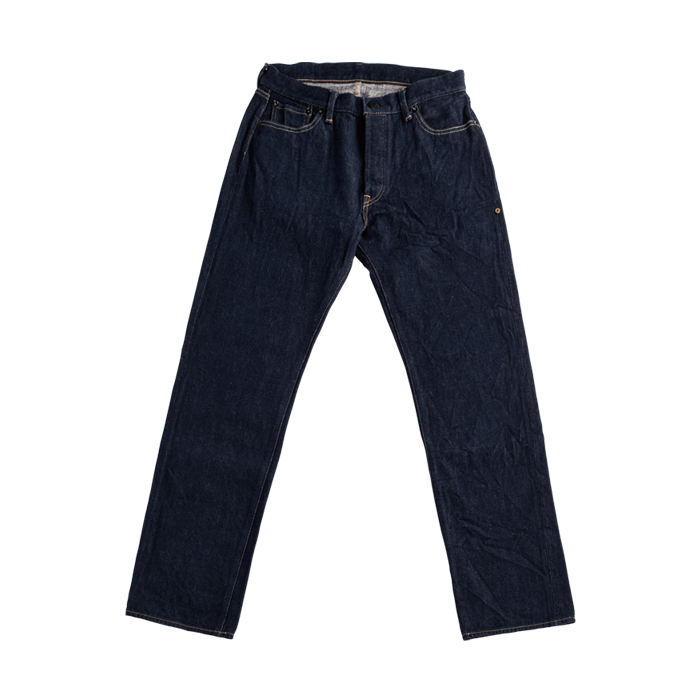 琉球藍染ジーンズ　ストレート
